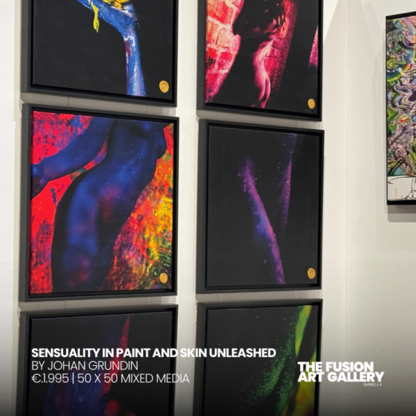 Sensuality in Paint and Skin Unleashed