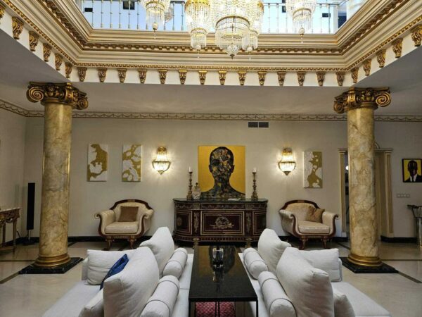 Gold Opulence (Triptych)