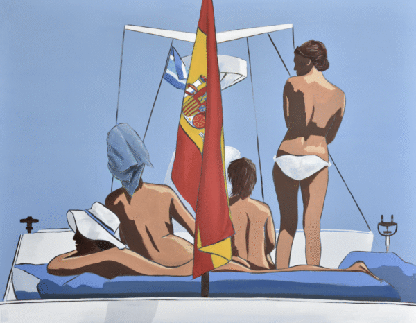 Ladies at Marbella Marina