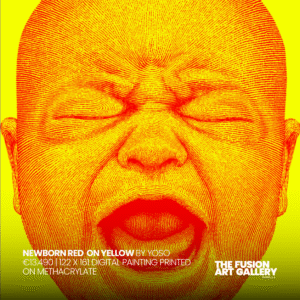 Newborn Red on Yellow