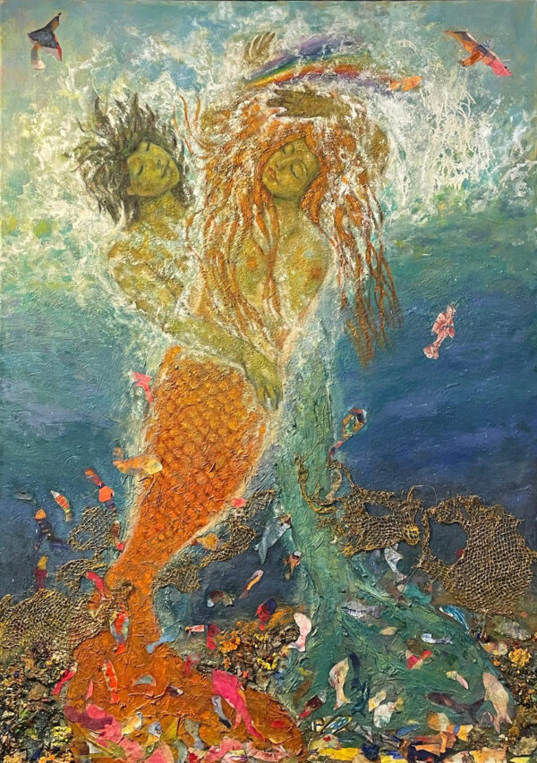 Mermaid Love Underwater