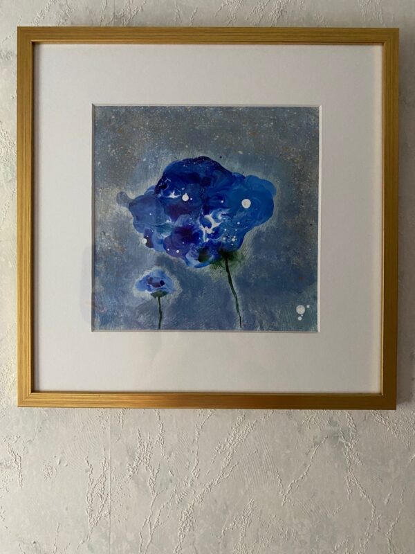 Blue Fantasy Flower