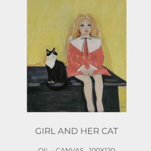 Girl and Her Cat
