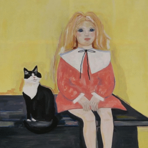 Girl and Her Cat