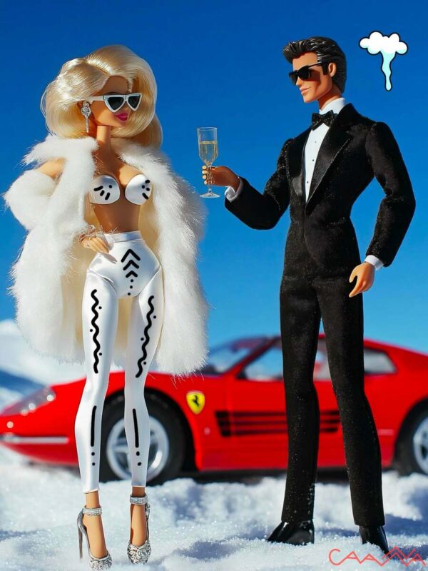 Barbie & Ken in St Moritz